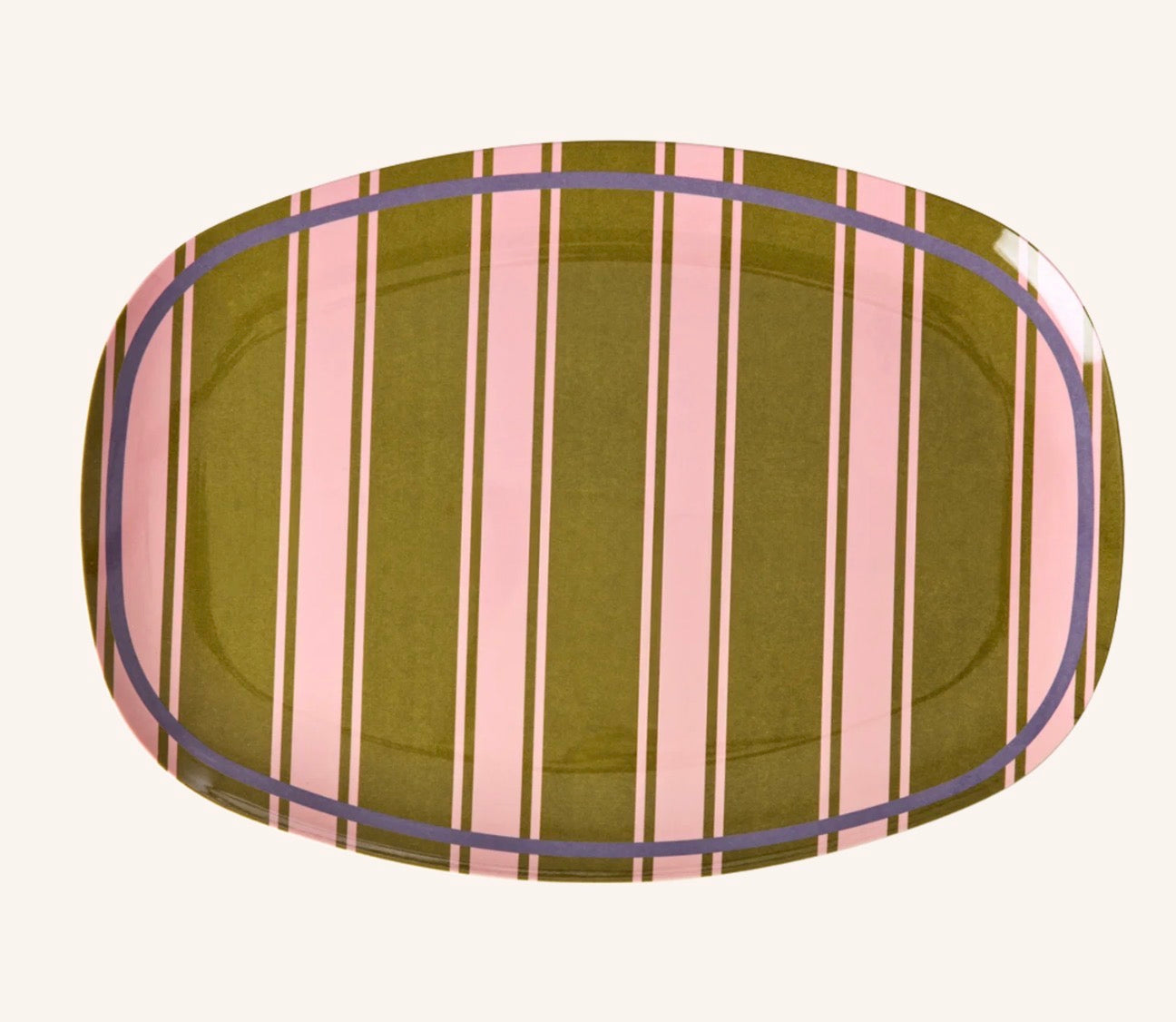 ASSIETTE/PLATEAU - Stripe Delight