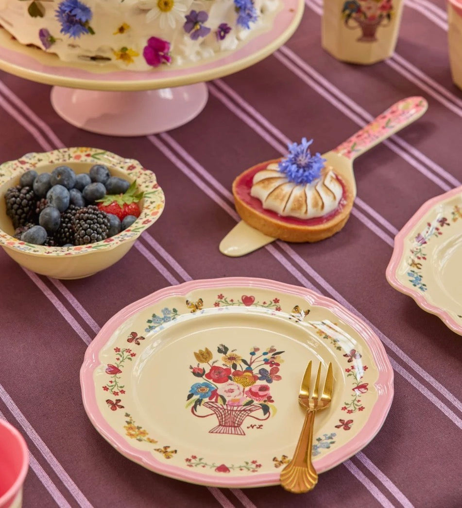 VINTAGE ASSIETTE À DESSERT - Pink, Nathalie Lété
